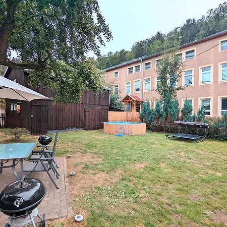 Urlaubsmagie - Ferienwohnung Tagtraum - Garten Mit Terrasse & Saisonaler Pool * Sebnitz