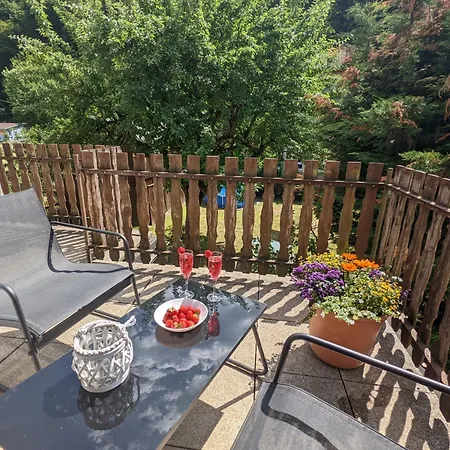 度假居 Urlaubsmagie - Tagtraum - Garten Mit Terrasse & Saisonaler Pool 赛博尼茨